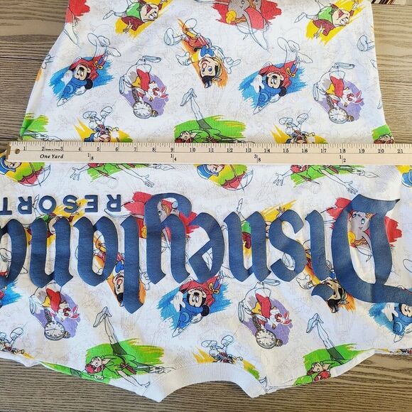 Disney Spirit Jersey Ink And Paint XS Multicolor Long Sleeve Oversized‎ Shirt - Picture 11 of 13